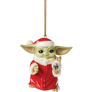 Lenox 894905 Star Wars Grogu Santa Ornament