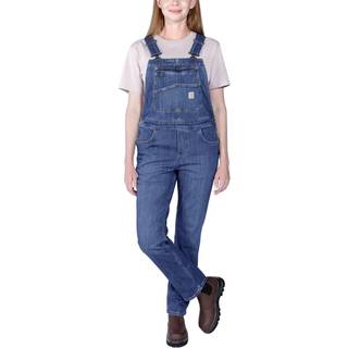 Carhartt Denim Suspender Pants Women's Arches S -
