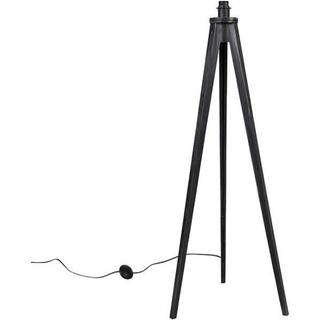 Rustik gulvlampe tripod sort - Tripod Classic
