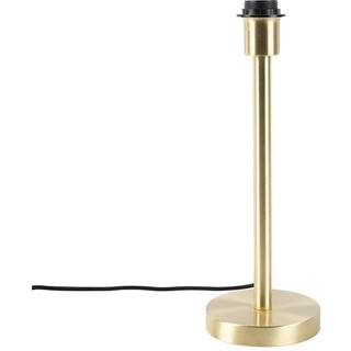 Klassisk bordlampe messing uden skærm - Simplo