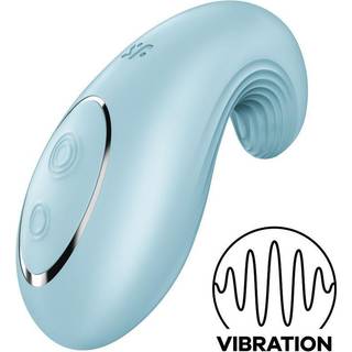 Satisfyer Dipping Delight - genopladelig klitoris vibrator (blå)