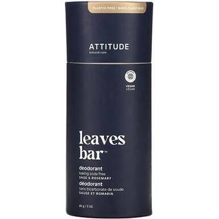 Attityd plastfri deodorant aluminiumfri bakning-soda gratis EWG Verified Body Care Vegan och Cruelty-Free Sage and Rosemary 3 Ounce