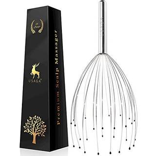 Usaga 28 fingre (3. generation) hovedmassager hovedbund massager hoved skraber udvider tilbage ridser str?mpe stuffers for stresslindring h?rstim