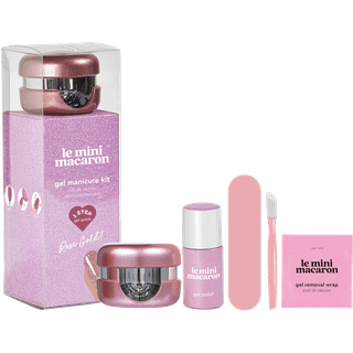 Manicure Kit Rose Gold Gelpolish, Le Mini Macaron