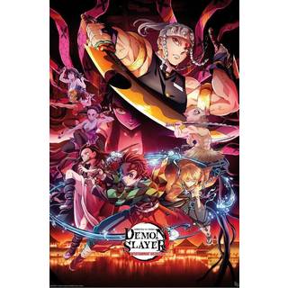 DEMON SLAYER - Entertainment District - Poster 91x61cm