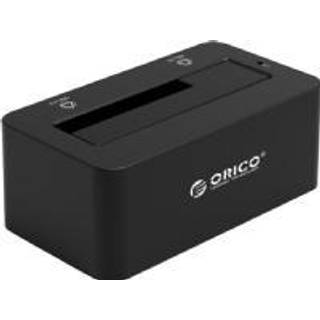 Docking Station Orico 1-Båds SSD/HDD 2.5/3.5" SATA III - Sort/Standard Størrelse/Model 1
