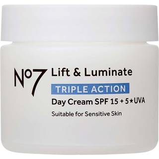 No7 Lift & Luminate Triple Action Day Cream SPF15 Suitable For Sensitive Skin SPF15 - 50 ml