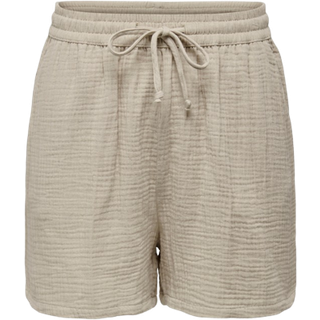 Only - Beige - Onlthyra Shorts Noos Wvn - Large