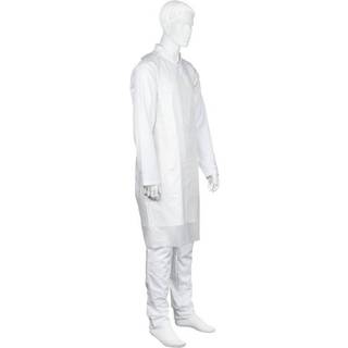 Engangsforklæde neutral 125x75cm 18 micron LDPE hvid