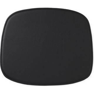 Normann Copenhagen Form Seat Cushion Pude Skum Fremstillet Af Fremstillet Af Black Leather - Hynder Læder Sort Læder - 602638
