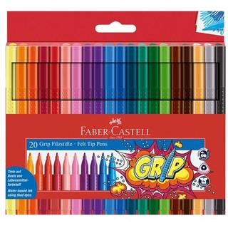 Faber-Castell Grip tuscher - 20 stk.