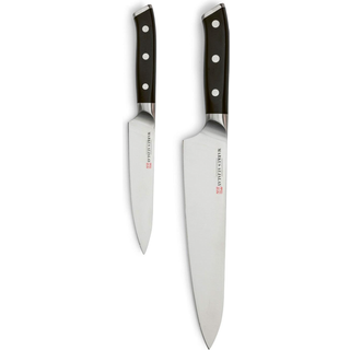 Markus Aujalay Markus Classic Knivsæt 2 Dele - Knivsæt Rustfrit Stål Sort - 1243