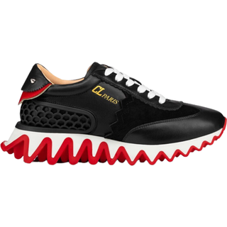 Christian Louboutin Loubishark leather sneakers - black - EU 35.5