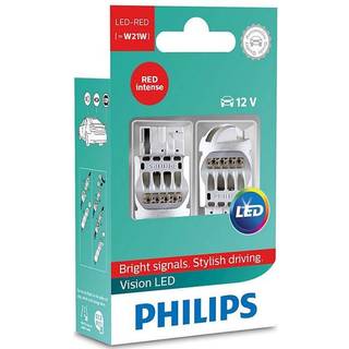 W21w Vision led bak rød 12v 2pak