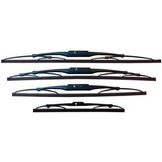 Vinduesviskerblad båd Roca Wiper Blade, til lige forbindelse eller J-krog, passer W10, W12 &amp; W38L, sortlakeret, 508 mm (20")