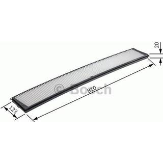 M2124 Pollenfilter Kabineluftfilter Bosch