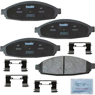 Bendix Priority1 CFM931 Semi-Metallic Front Brake Pads til Ford Crown Victoria 2011-2003 Grand Marquis 2004-2003 Lincoln Town Car 2011-2003 Mercu