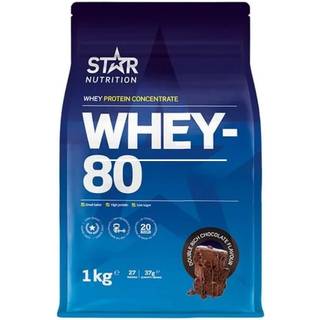 Star Nutrition Whey-80, 1 kg (Tropical Smoothie)