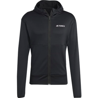 Xperior LT Fleece Hooded Jacket M Black (M)