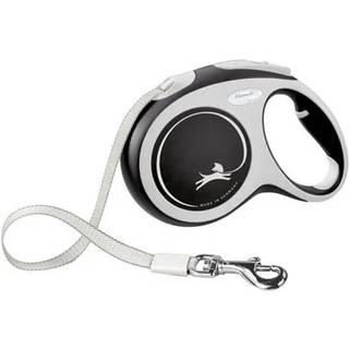 Flexi New Comfort S Tape Leash 5m 15kg Black