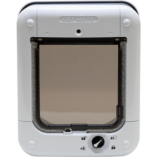 Cat mate Microchip Cat Flap - White