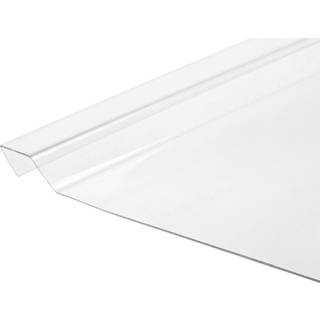 Plastmo EazyGlaze tagplade, 3 mm, klar, 68,8 x 420 cm