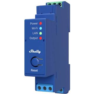 Shelly - Pro 1 - Wi-Fi Relæ Med Potentialfrit Kontaktsæt (110-230VAC)