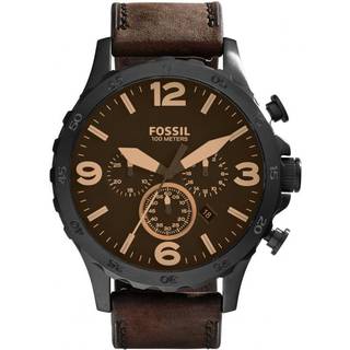 Fossil JR1487 Nate Brun/Læder Ø50 mm