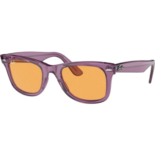 Ray-Ban RB2140 Wayfarer 661313 50 Solbriller Mænd Purple - Transparent Purple - 50mm