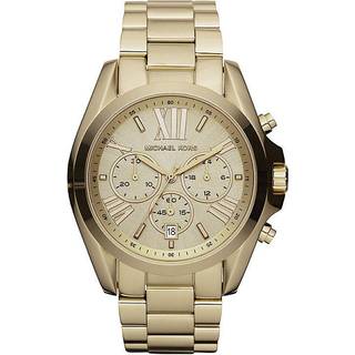 Michael Kors MK5605 Bradshaw Guldfarvet/Gul guldtonet stål Ø42 mm