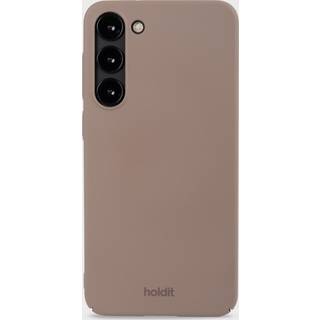 Holdit Samsung Galaxy S23+ (Plus) Slim Plastic Case - Mocha Brown