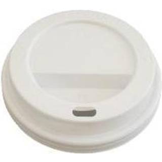 Plastlåg Catersource Ø90 Mm Med Drikkehul 1000 Stk.