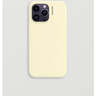 Nudient iPhone 14 Pro Base Silicone Cover - Pale Yellow