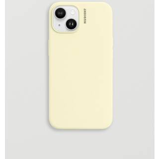 Nudient iPhone 14 Base Silicone Cover - Pale Yellow