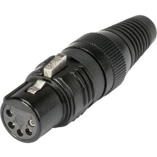Hicon HI-X5CF-M XLR-stik Tilslutning, lige Poltal: 5