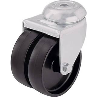 Dobbeltruller med ryghul Blickle LMDA-POA 75G