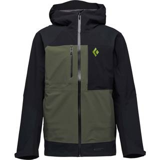 Black Diamond Men's Recon Pro Stretch Shell Black/Tundra, Black-Tundra, M