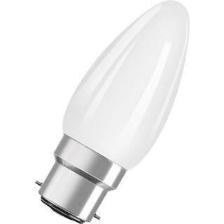 Ledvance Classic Performance LED Pære B22d Kerte filament matt 4.8W 470lm - 827 ekstra varm hvid | dæmpbar - erstatter 40W