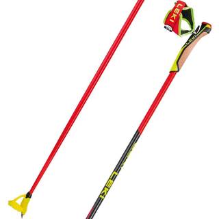 Leki HRC Marathon Bright Red-neonyellow-black, 140 cm