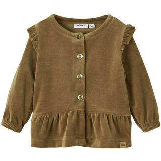 NAME IT Velour Cardigan Linna Kangaroo