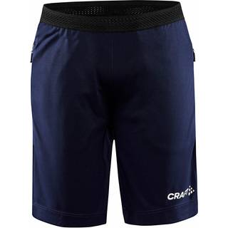 Craft 1910150 evolve zip pocket shorts jr Børn / Sportshorts / Shorts Navy 146/152