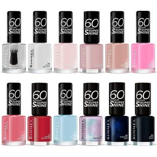 Rimmel 60 Seconds Super Shine Neglelak Skygge 130 Caramel Candy 8 ml - 8 ml