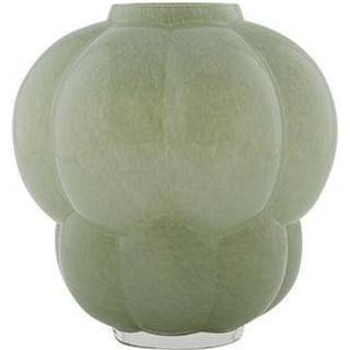 AYTM Uva-vase, glas, grøn, Ø 26 cm, højde 28 cm, mundblæst