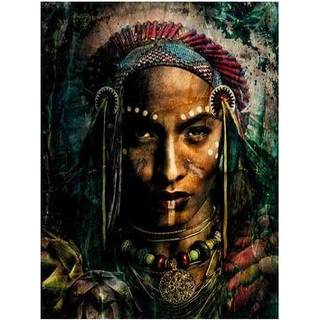 Artwood, Vægdekoration Indian Portrait 80x120 cm Artwood