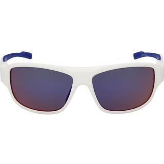Adidas Sport Mand SP0045 21Z Solbriller Injiceret Hvid Violet Firkantet Normal Skygge