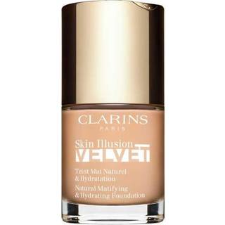 Clarins Skin Illusion Velvet Mat flydende foundation med nærende effekt Skygge 100,5W 30 ml - 30 ml