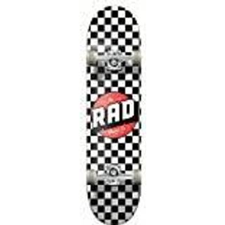 RAD Checkers Komplet Skateboard - Sort, Sort / 8"