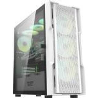 Computer kabinet Darkflash DK431 + 4 fans (hvid)