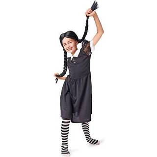 Halloween gotisk kjole kostume str. 140