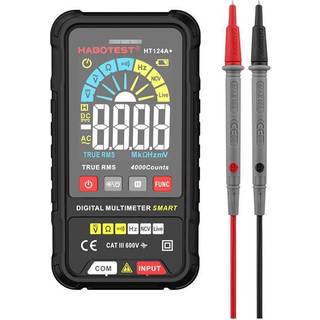 Habotest - Universalt Digitalt Multimeter - HT124A+